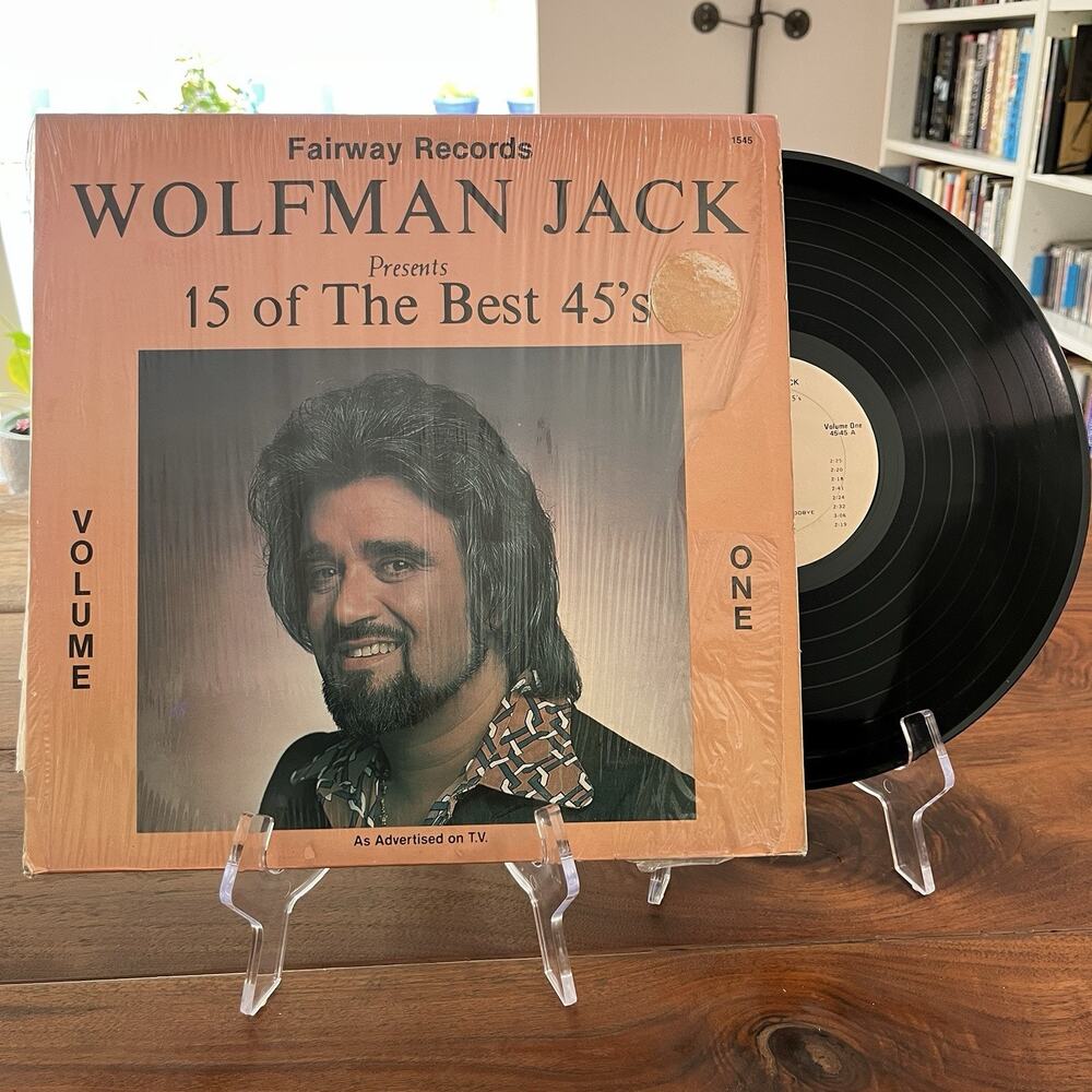 Wolfman Jack Presents 15 Of The Best 45's Volume One Vinyl LP Fairway 1545